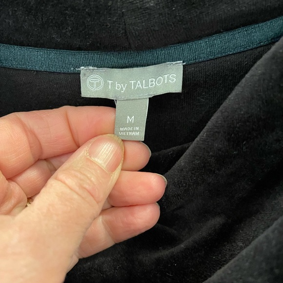 T by Talbots black tunic - Picture 3 of 5